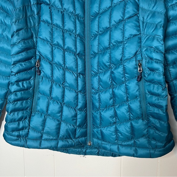 Marmot Women's Featherless Quilted Puffer Jacket Lightweight Insulated Teal XS - Picture 3 of 9